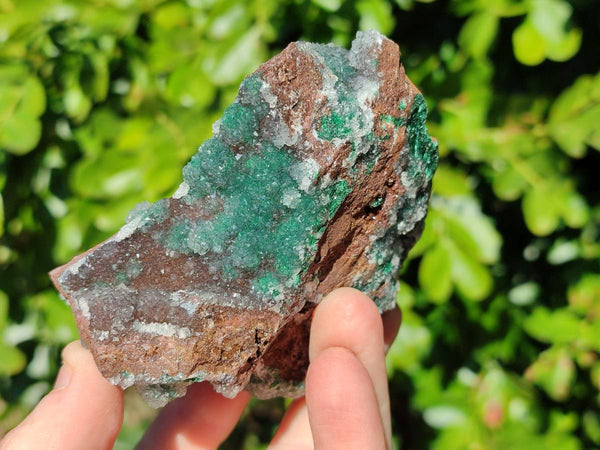 Natural Ball Malachite On Quartz Matrix Specimens x 3 From Kambove, Congo