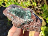 Natural Ball Malachite On Quartz Matrix Specimens x 3 From Kambove, Congo