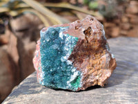 Natural Ball Malachite On Quartz Matrix Specimens x 3 From Kambove, Congo