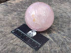 Polished Rose Quartz Spheres x 2 From Madagascar - Toprock Gemstones and Minerals 