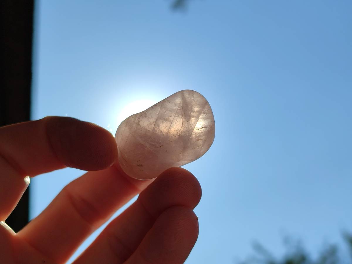Polished Rose Quartz Tumbled Stones - sold per 1 kg - From South Africa - Toprock Gemstones and Minerals 