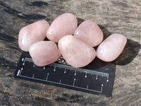 Polished Rose Quartz Tumbled Stones - sold per 1 kg - From South Africa - Toprock Gemstones and Minerals 