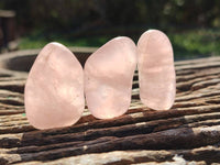 Polished Rose Quartz Tumbled Stones - sold per 1 kg - From South Africa - Toprock Gemstones and Minerals 