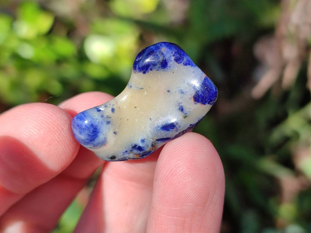 Polished Sodalite Tumbled Stones - Sold Per Kg - From Namibia - Toprock Gemstones and Minerals 