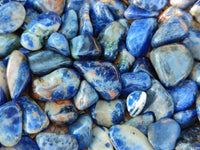 Polished Sodalite Tumbled Stones - Sold Per Kg - From Namibia - Toprock Gemstones and Minerals 