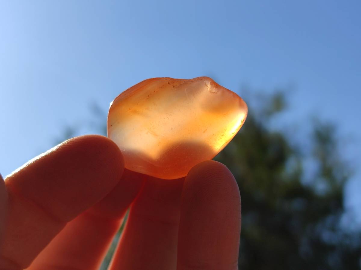 Polished Red Sashe River Agate Tumbled Stones - sold per 1 kg - From Zimbabwe - Toprock Gemstones and Minerals 