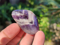 Polished Chevron Amethyst Tumble Stones - Sold per Kg - From Zambia - Toprock Gemstones and Minerals 