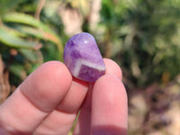 Polished Chevron Amethyst Tumble Stones - Sold per Kg - From Zambia - Toprock Gemstones and Minerals 