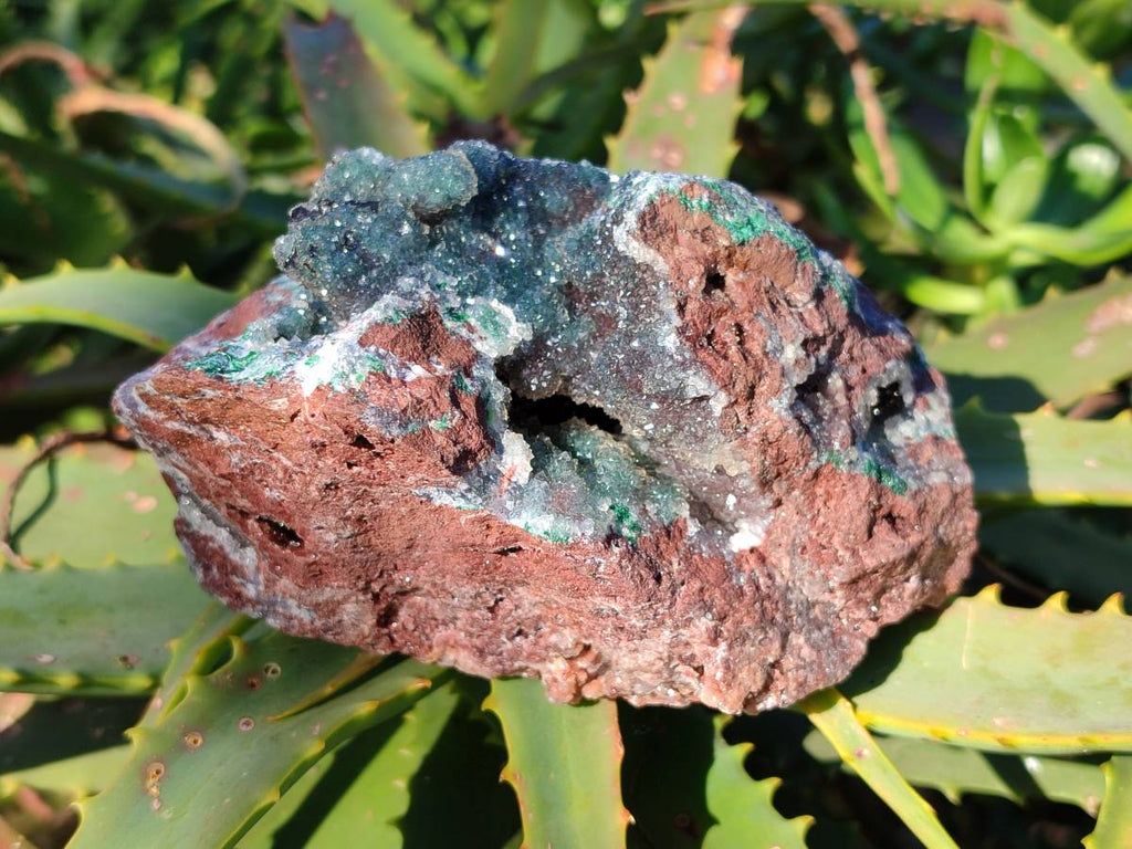 Natural Ball Malachite On Dolomite Matrix Specimens x 2 From Kambove, Congo - Toprock Gemstones and Minerals 