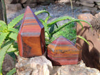 Polished Banded Tiger Iron Points x 6 From Northern Cape, South Africa - Toprock Gemstones and Minerals 