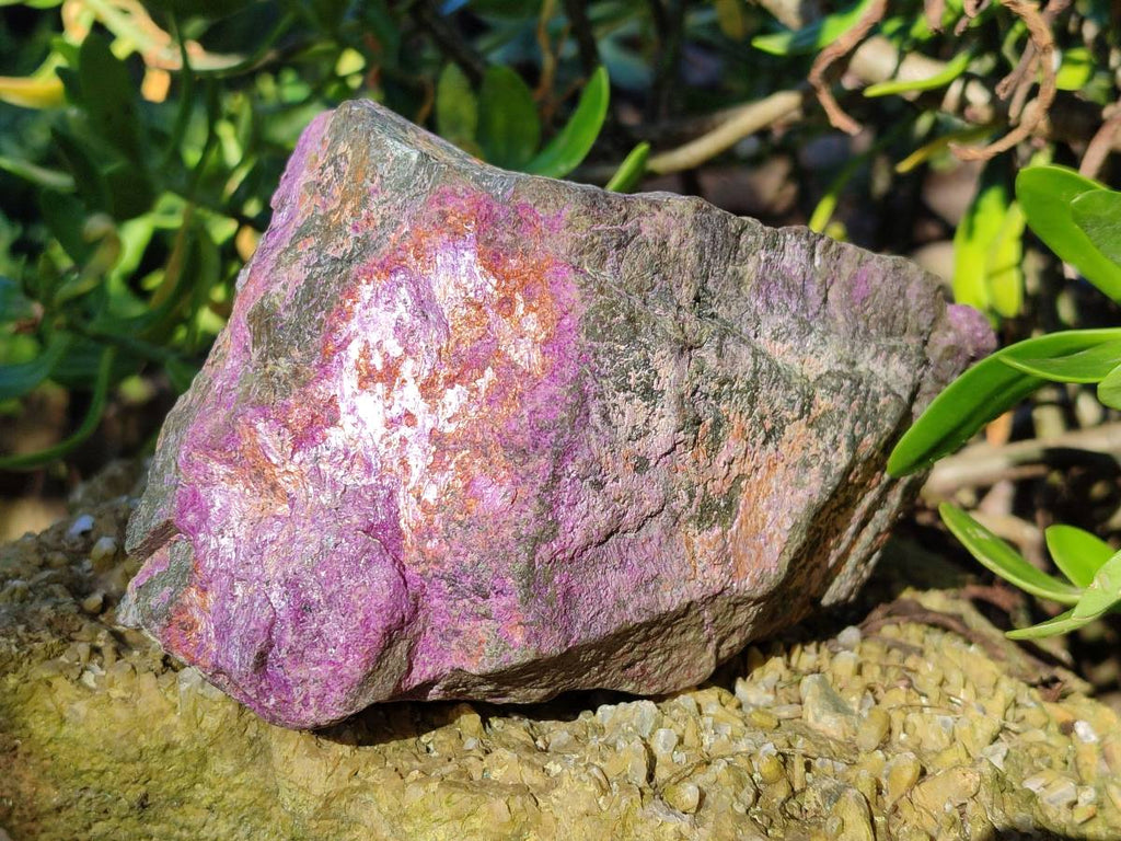 Natural Stichtite Cobbed Specimens x 4 From Barberton, South Africa - Toprock Gemstones and Minerals 
