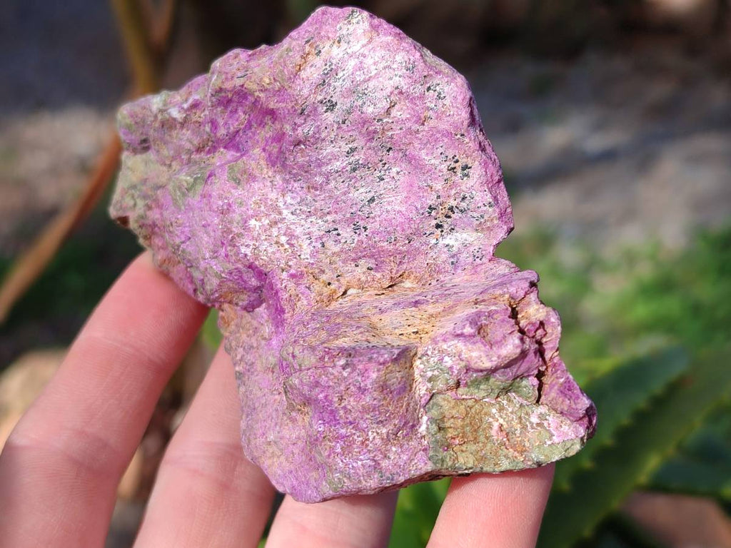 Natural Stichtite Cobbed Specimens x 4 From Barberton, South Africa - Toprock Gemstones and Minerals 