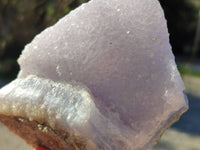 Natural Blue Lace Agate Geode Specimens x 4 From Nsanje, Malawi