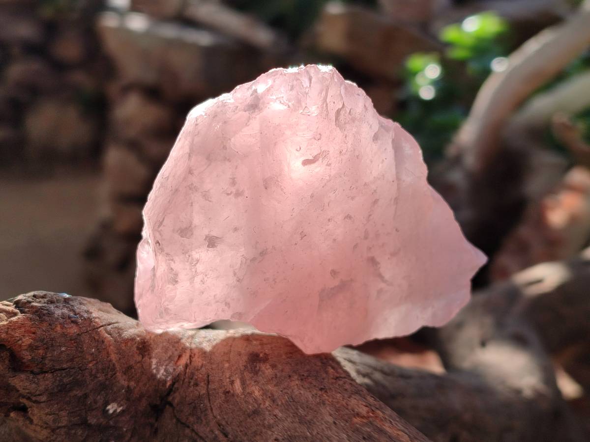 Natural Pink Rose Quartz Cobbed Specimens x 12 From North Cape, South Africa - Toprock Gemstones and Minerals 