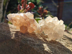 Natural Golden Limonite Quartz Clusters x 36 From Solwezi, Zambia - Toprock Gemstones and Minerals 
