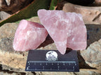 Natural Pink Rose Quartz Cobbed Specimens x 24 From North Cape, South Africa - Toprock Gemstones and Minerals 