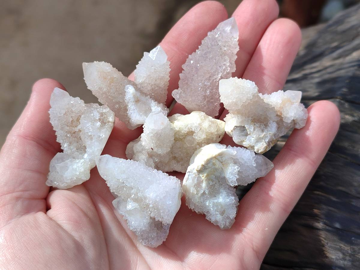 Natural Golden Limonite Coated Spirit Quartz Clusters x 70 From Boekenhouthoek, South Africa - Toprock Gemstones and Minerals 