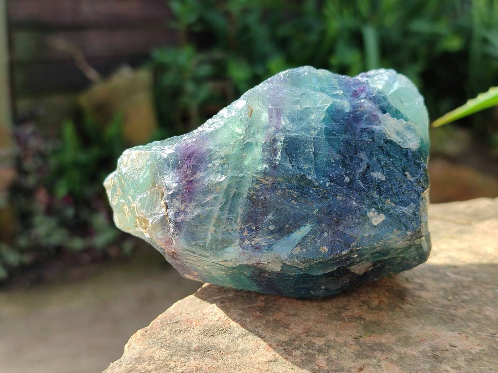 Natural Watermelon Fluorite Cobbed Specimens x 5 From Uis, Namibia - Toprock Gemstones and Minerals 