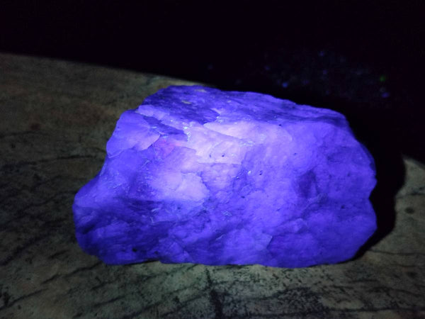 Natural Watermelon Fluorite Cobbed Specimens x 5 From Uis, Namibia