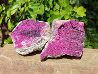 Natural Drusy Salrose on Dolomite Matrix Specimens x 3 From Kakanda, Congo - Toprock Gemstones and Minerals 