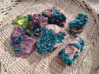 Natural Dioptase Crystals on Dolomite Matrix Specimens x 6 From Likasi, Congo - Toprock Gemstones and Minerals 