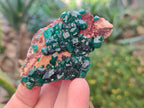 Natural Dioptase Crystals on Dolomite Matrix Specimens x 6 From Likasi, Congo - Toprock Gemstones and Minerals 