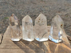 Polished Clear Quartz Crystals x 12 From Madagascar - Toprock Gemstones and Minerals 