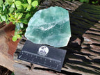 Polished On One Side Watermelon Fluorite Slices x 3 From Uis, Namibia - Toprock Gemstones and Minerals 
