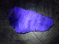 Polished On One Side Watermelon Fluorite Slices x 3 From Uis, Namibia - Toprock Gemstones and Minerals 