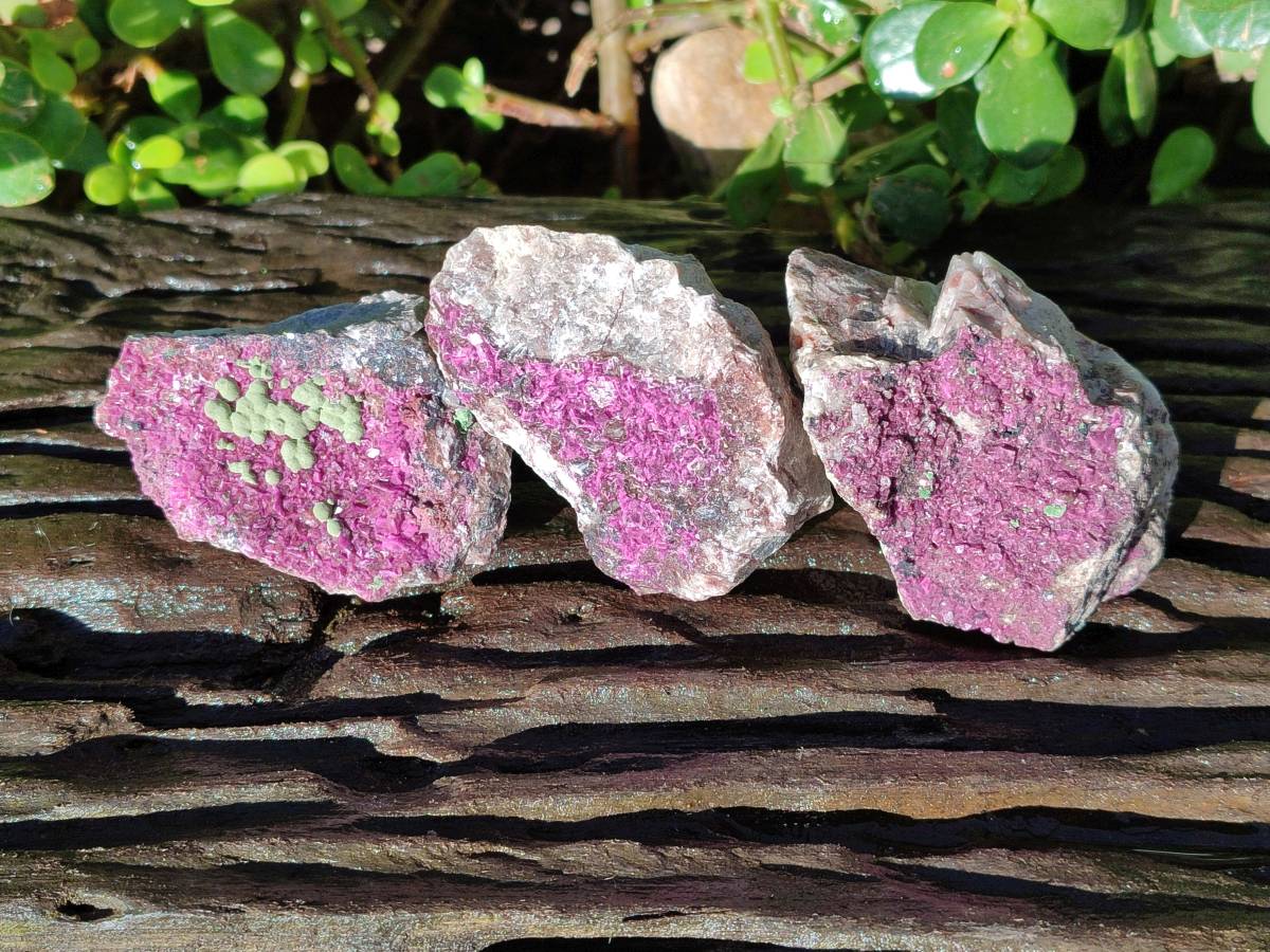 Natural Drusy Salrose with Ball Malachite on Dolomite Matrix Specimens x 6 From Kakanda, Congo - Toprock Gemstones and Minerals 