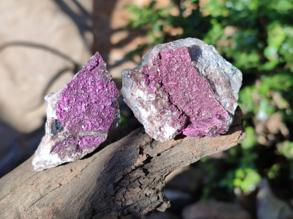 Natural Drusy Salrose with Ball Malachite on Dolomite Matrix Specimens x 6 From Kakanda, Congo - Toprock Gemstones and Minerals 