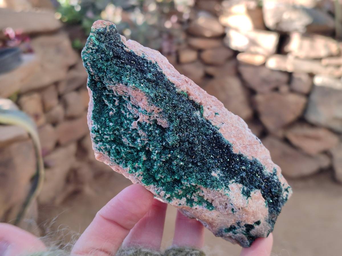 Natural Superb Crystalline Malachite Cabinet Specimens x 2 From Tenke Fungurume, Congo - Toprock Gemstones and Minerals 