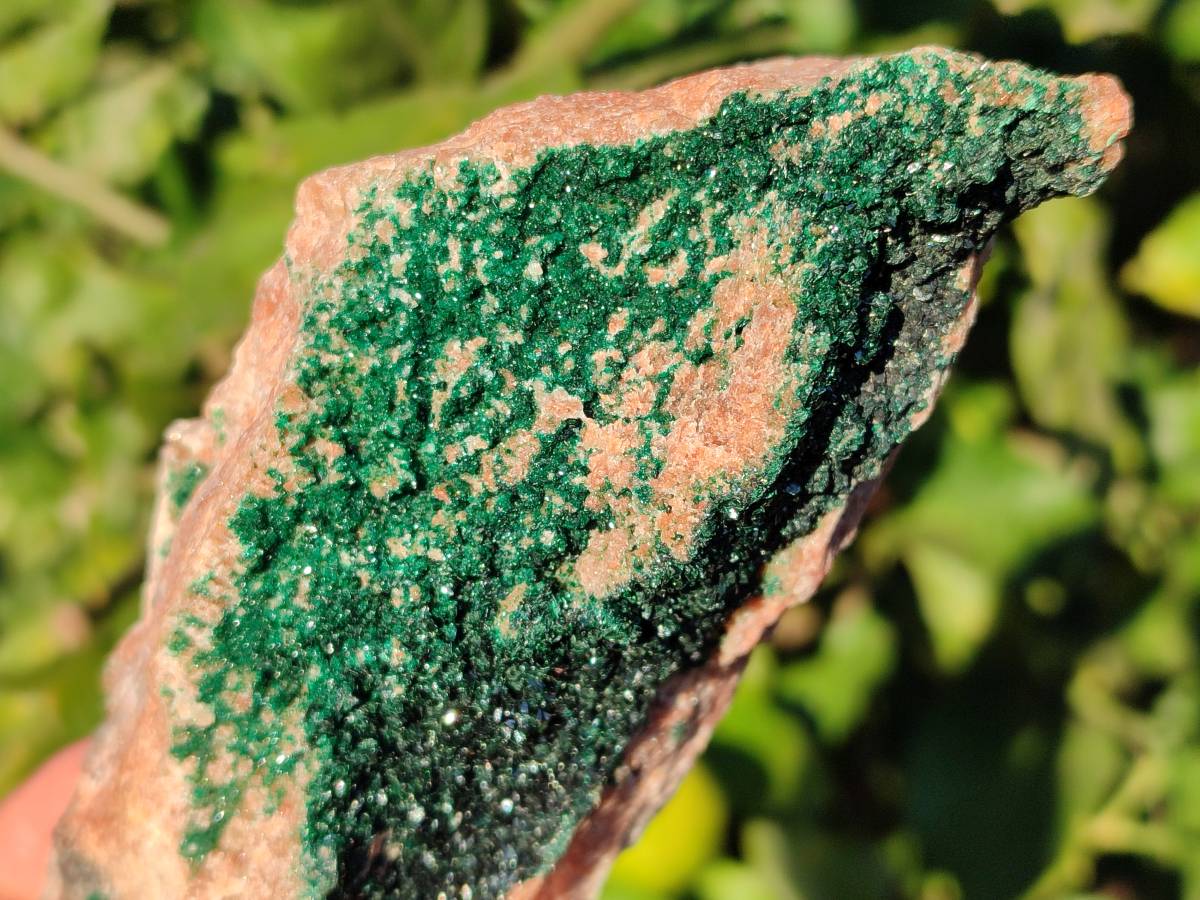 Natural Superb Crystalline Malachite Cabinet Specimens x 2 From Tenke Fungurume, Congo - Toprock Gemstones and Minerals 