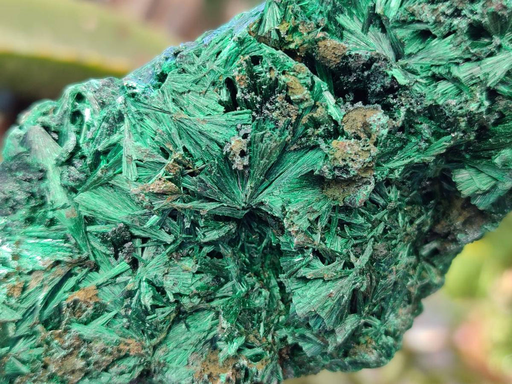 Natural Silky Malachite Specimens x 6 From Kasompe, Congo - Toprock Gemstones and Minerals 