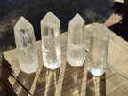 Polished Clear Quartz Crystals x 12 From Madagascar - Toprock Gemstones and Minerals 