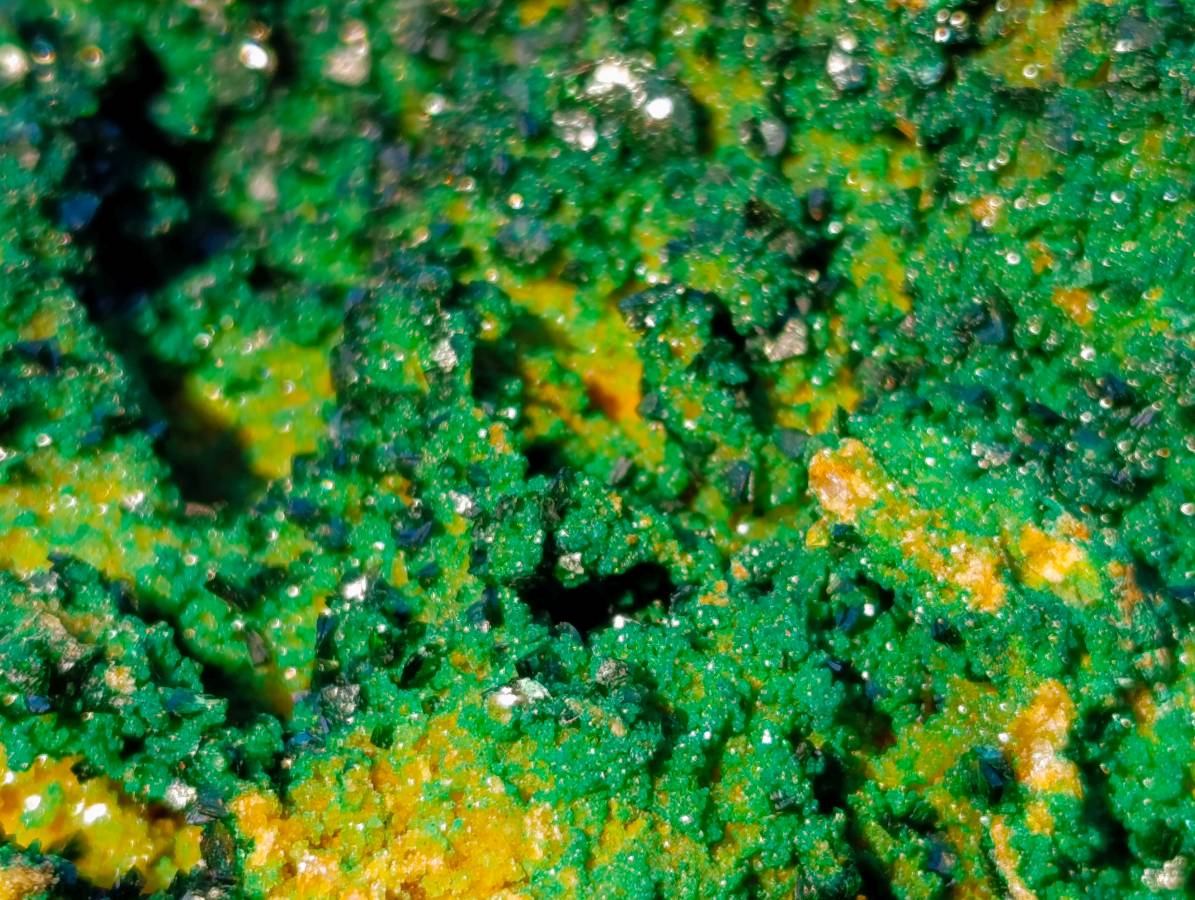 Natural XX Rare Crystalline Malachite Specimens x 1 From Congo - Toprock Gemstones and Minerals 