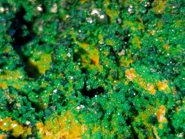 Natural XX Rare Crystalline Malachite Specimens x 1 From Congo