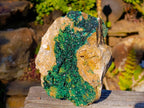 Natural XX Rare Crystalline Malachite Specimens x 1 From Congo - Toprock Gemstones and Minerals 