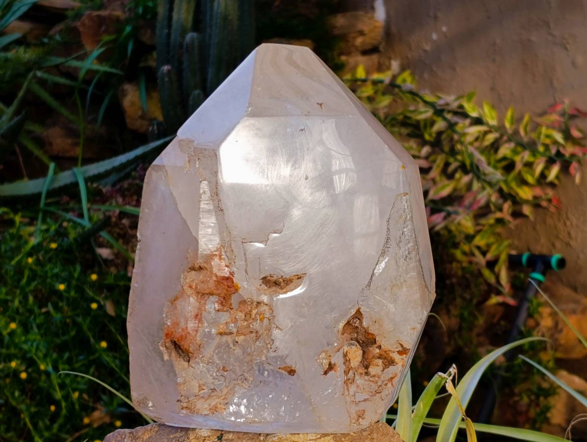 Polished Smokey Quartz Crystal x 1 From Angola - Toprock Gemstones and Minerals 