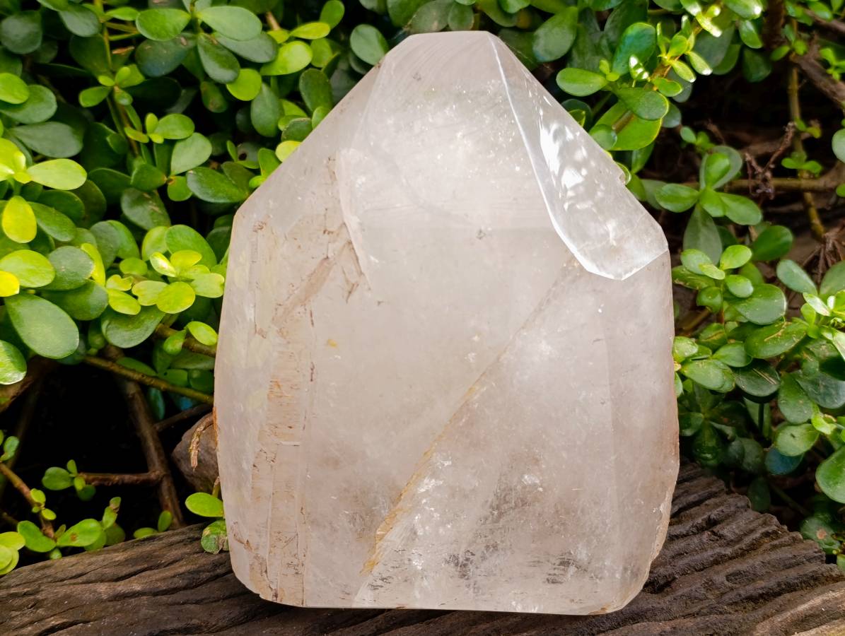 Polished Smokey Quartz Crystal x 1 From Angola - Toprock Gemstones and Minerals 