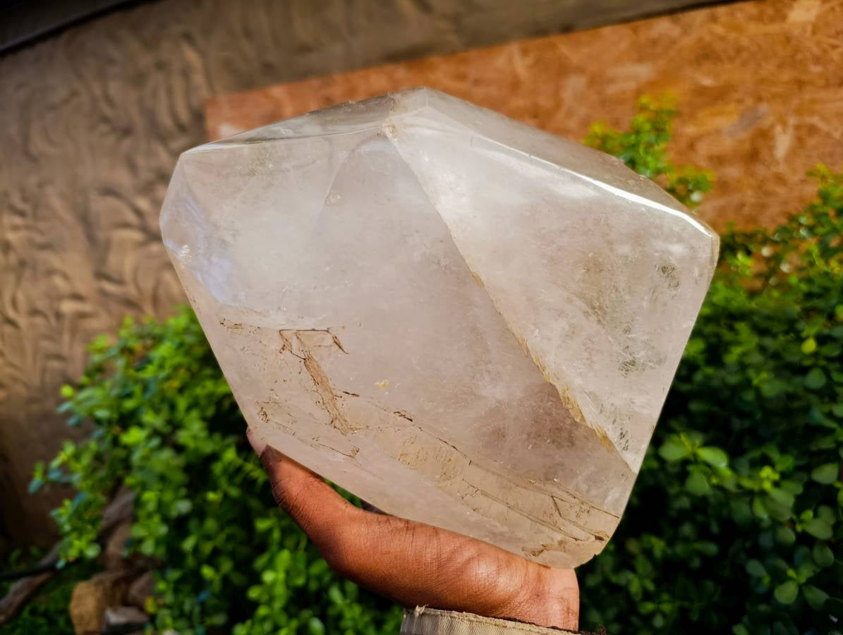 Polished Smokey Quartz Crystal x 1 From Angola - Toprock Gemstones and Minerals 