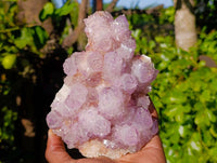 Natural Amethyst Spirit Quartz Clusters x 2 From Boekenhouthoek, South Africa - Toprock Gemstones and Minerals 