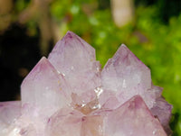 Natural Amethyst Spirit Quartz Clusters x 2 From Boekenhouthoek, South Africa - Toprock Gemstones and Minerals 