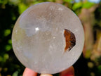 Polished Clear Quartz Crystal Balls x 2 From Madagascar - Toprock Gemstones and Minerals 