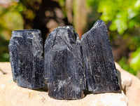 Natural Schorl Black Tourmaline Specimens x 35 From Erongo, Namibia - Toprock Gemstones and Minerals 