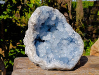 Natural Blue Celestite Geode Specimen x 1 From Sakoany, Madagascar - Toprock Gemstones and Minerals 