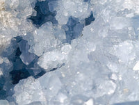 Natural Blue Celestite Geode Specimen x 1 From Sakoany, Madagascar - Toprock Gemstones and Minerals 