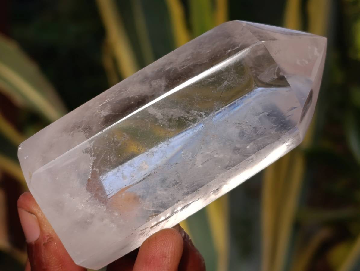 Polished Clear Quartz Crystals x 6 From Madagascar - Toprock Gemstones and Minerals 