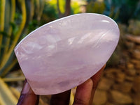 Polished Rose Quartz Standing Free Forms x 4 From Madagascar - Toprock Gemstones and Minerals 