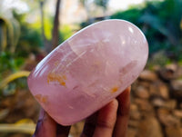 Polished Rose Quartz Standing Free Forms x 4 From Madagascar - Toprock Gemstones and Minerals 